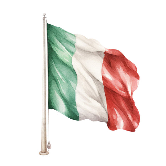 Welcome to Italy Fabric Panel 13