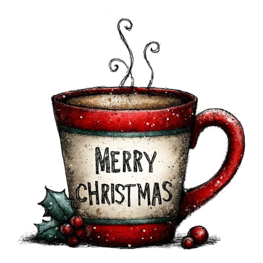 1st Whimsical Christmas Fabric Panel 104