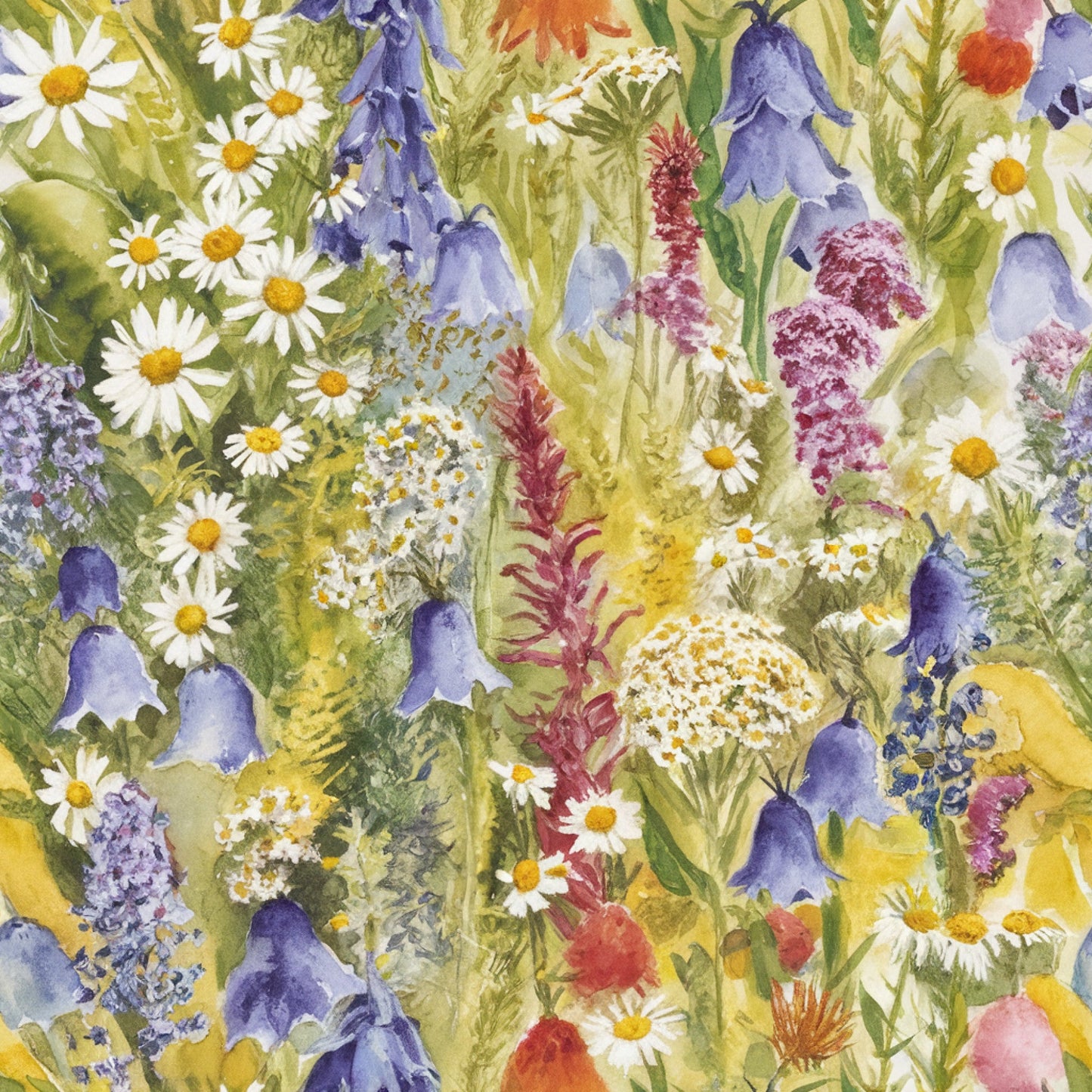 Wildflower Fantasy Pattern 14 Quilting Cotton Fabric