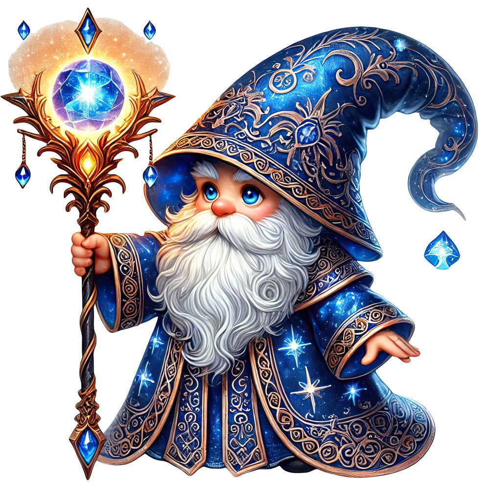 Wizard Gnomes Fabric Panel 20