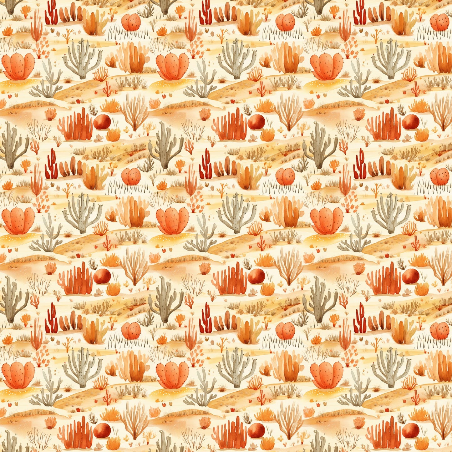 Desert Sunrise Pattern 6 Quilting Cotton Fabric