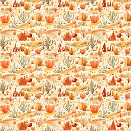 Desert Sunrise Pattern 6 Quilting Cotton Fabric