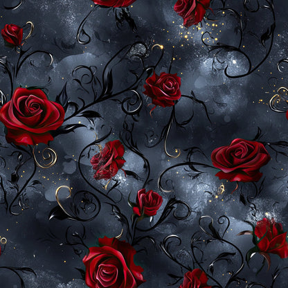 Gothic Fairytale Pattern 49 Minky Fabric