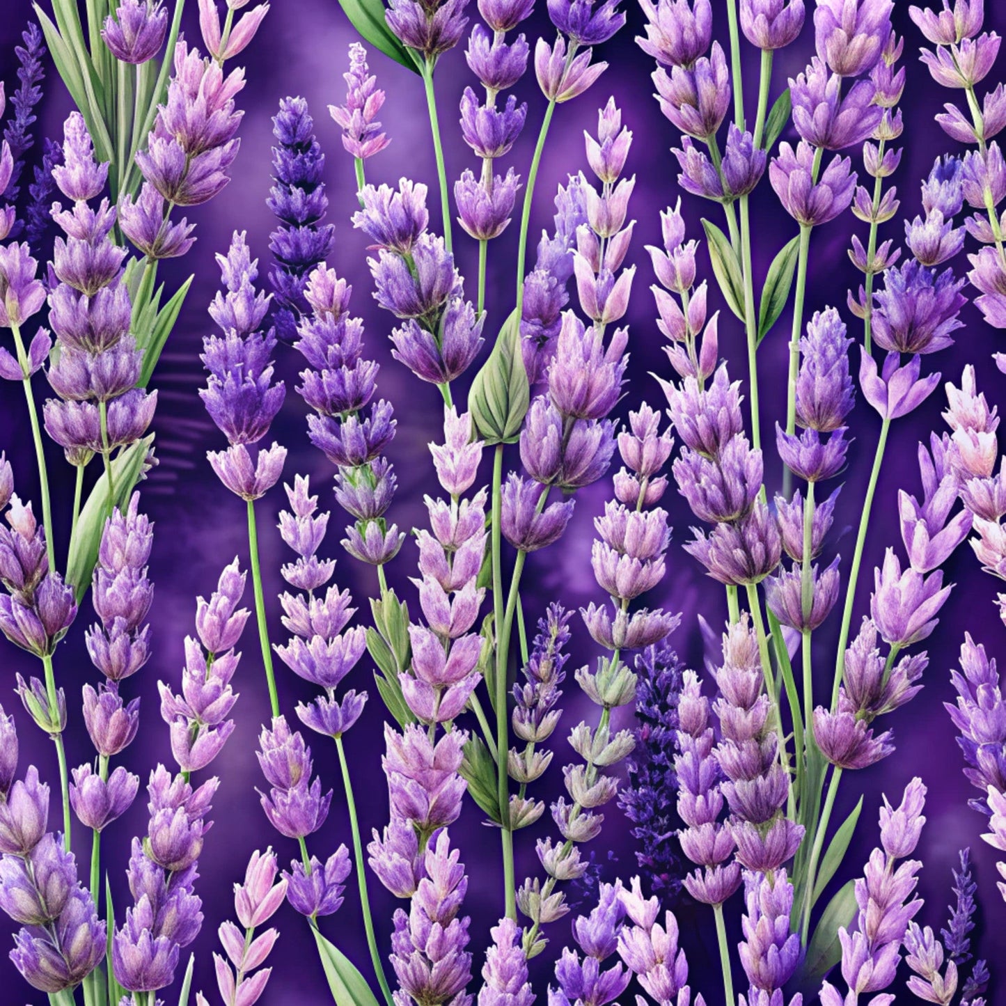 Realistic Flowers Pattern 6 Quilting Cotton Fabric
