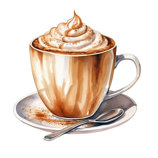 Coffee Elements Fabric Panel 20