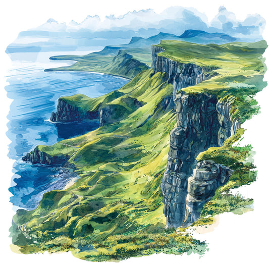 Landscapes of Scotland Fabric Panel 6