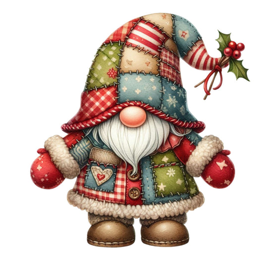 Christmas Patchwork Fabric Panel 17