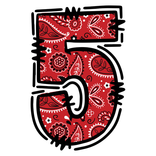 Cowboy Alphabet Fabric Panel 33