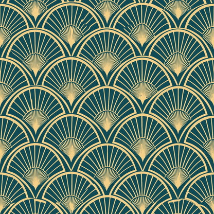 Gilded Gatsby Pattern 19 Minky Fabric