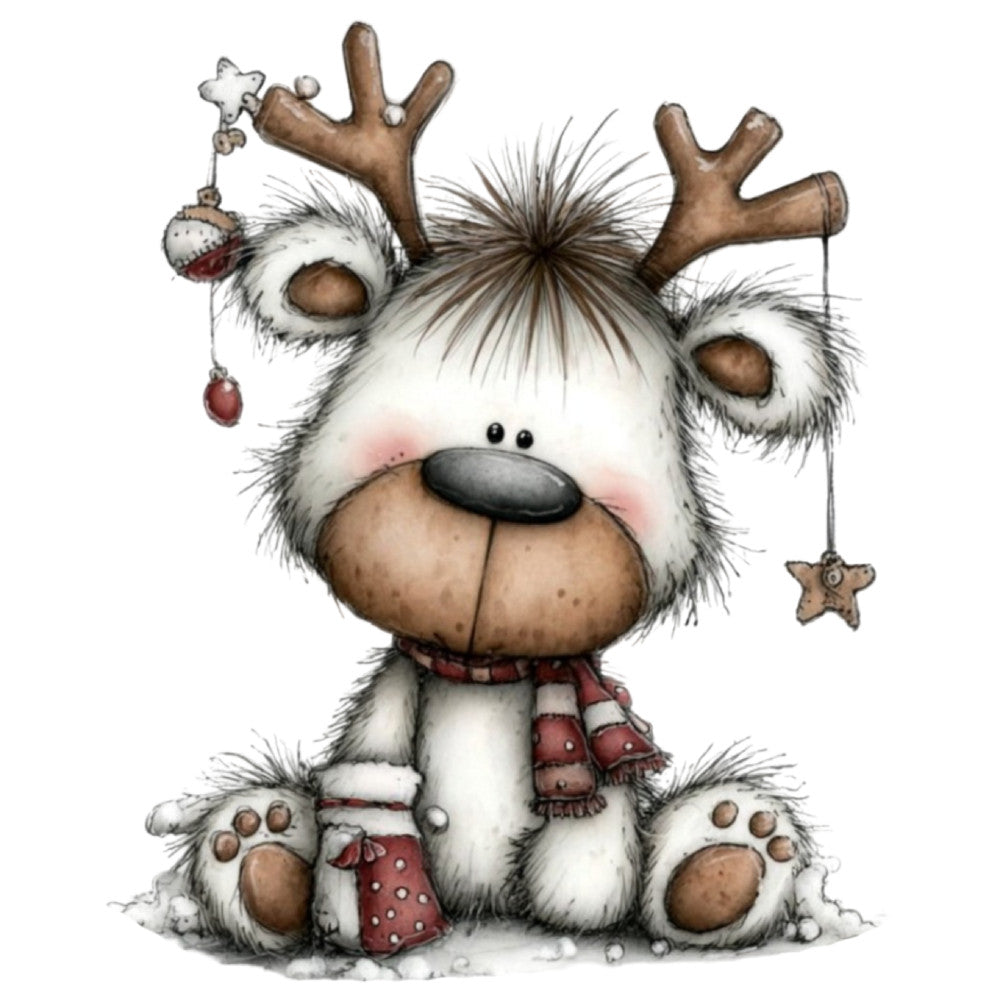 1st Whimsical Christmas Fabric Panel 82