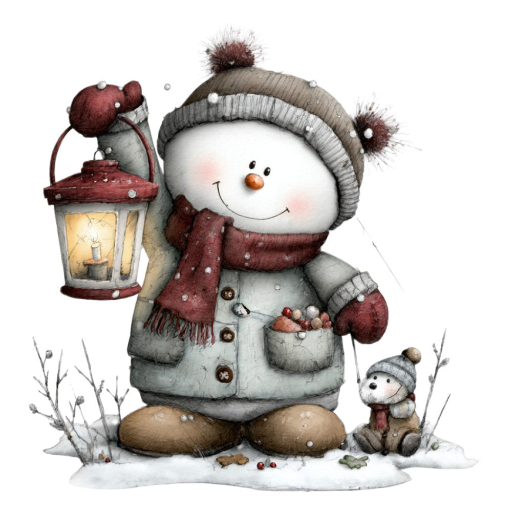 1st Whimsical Christmas Fabric Panel 142