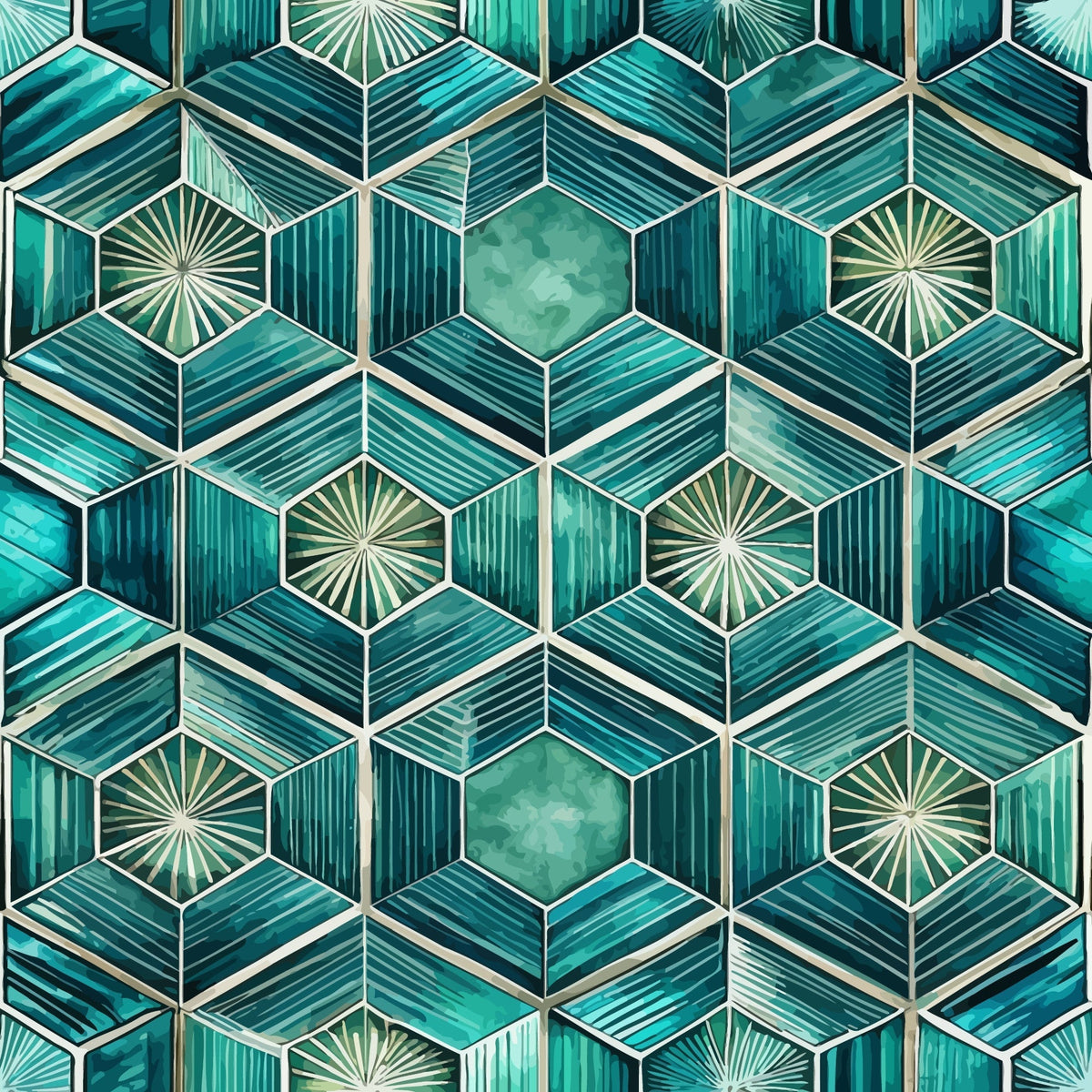 Gilded Gatsby Pattern 14 Minky Fabric