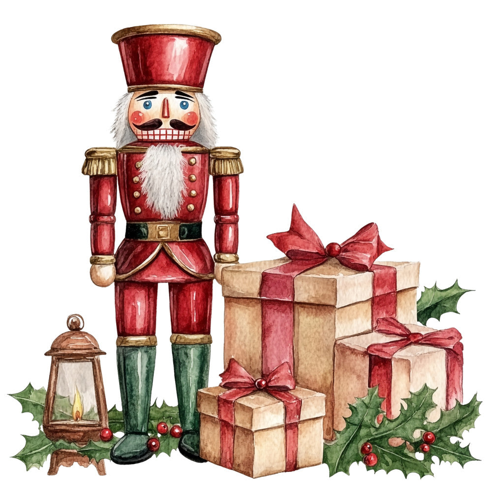 Rustic Christmas Fabric Panel 22