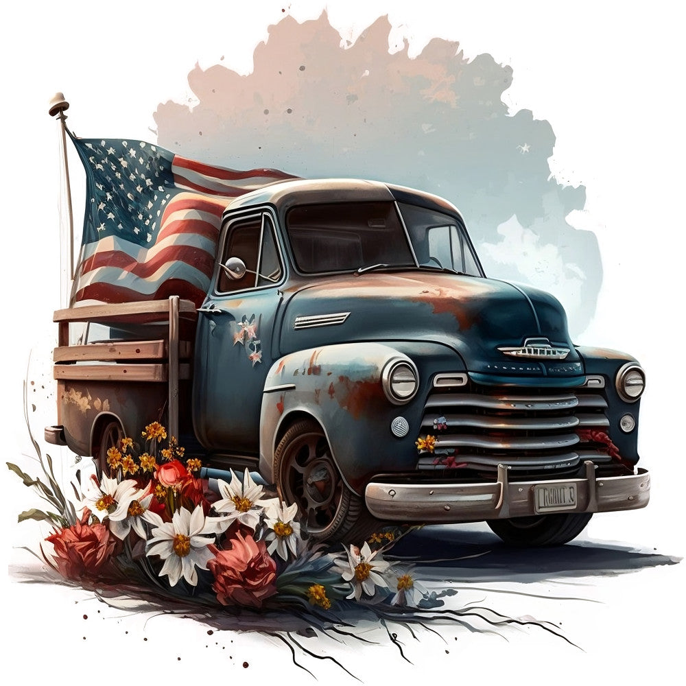 American Trucks Fabric Panel 10