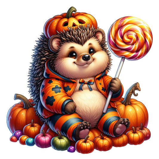 Halloween Wonder Animals Fabric Panel 132