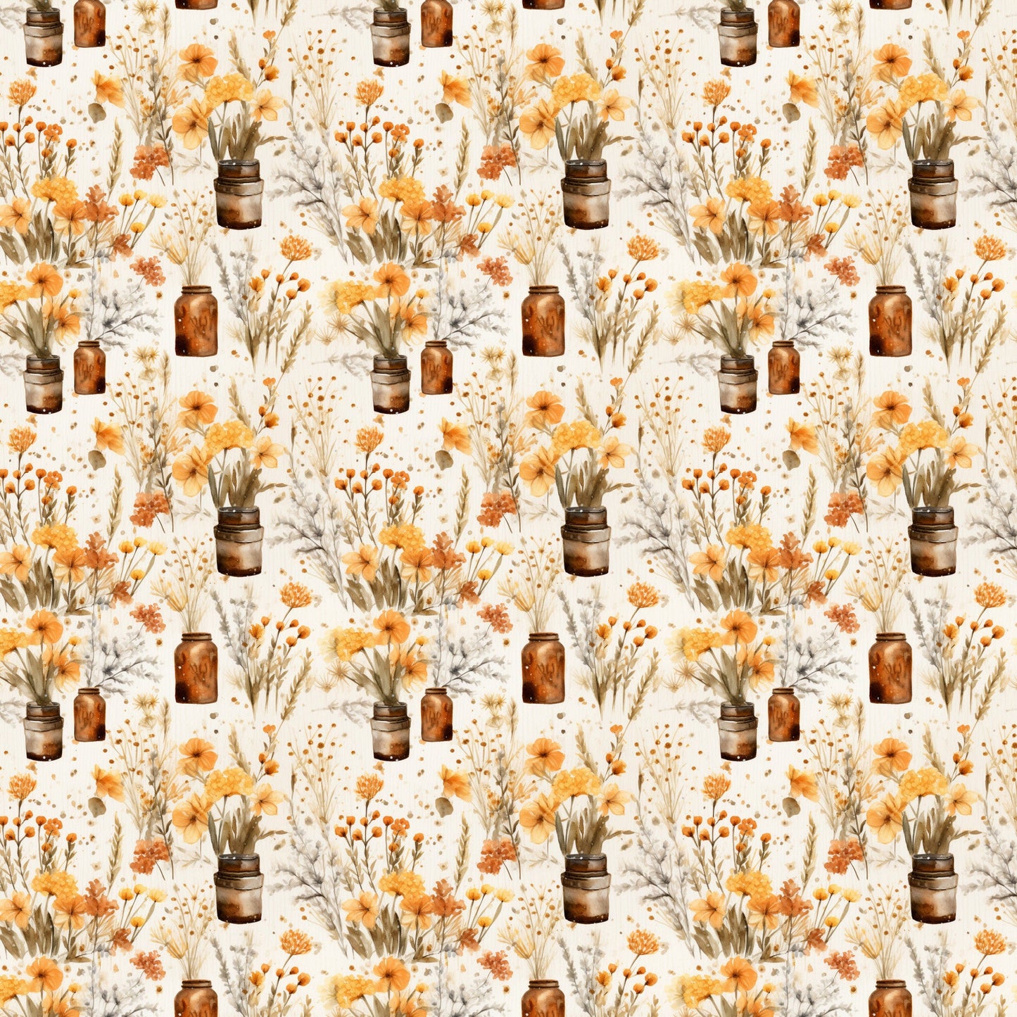 Shabby Rustique Pattern 7 Quilting Cotton Fabric