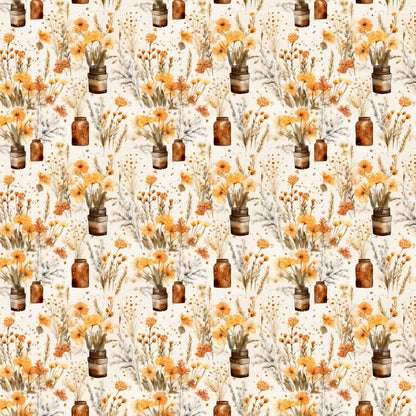 Shabby Rustique Pattern 7 Quilting Cotton Fabric