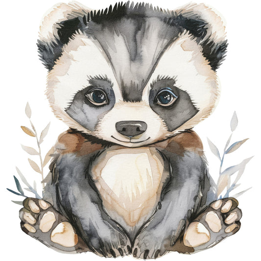 Woodland Animals World Fabric Panel 64