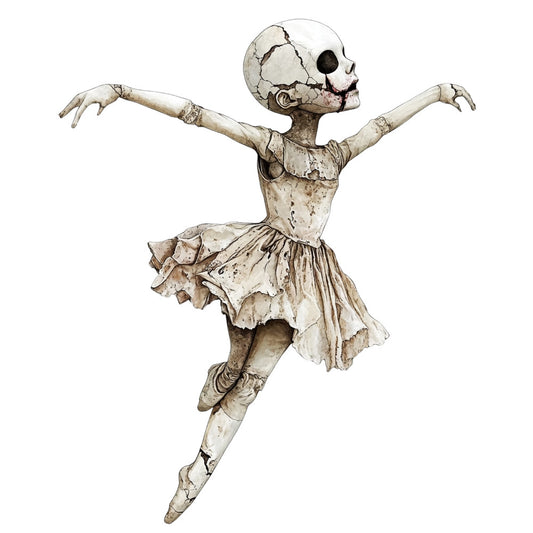 Creepy Dolls Fabric Panel 12