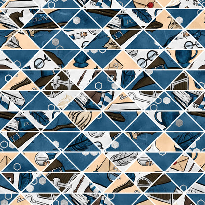 Wizard Magic School Pattern 47 Quilting Cotton Fabric