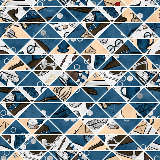 Wizard Magic School Pattern 47 Quilting Cotton Fabric