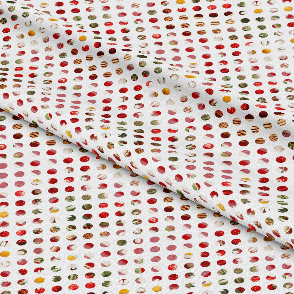 Strawberry Gingham Picnic Pattern 29 Quilting Cotton Fabric