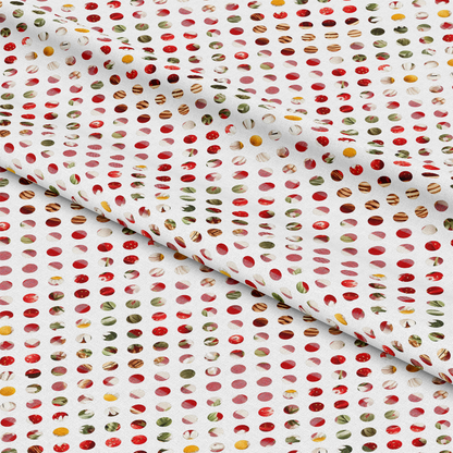 Strawberry Gingham Picnic Pattern 29 Quilting Cotton Fabric