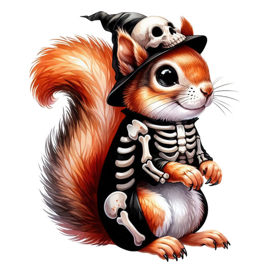 Halloween Wonder Animals Fabric Panel 28