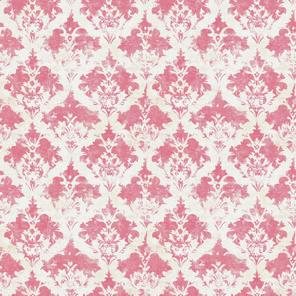 Faded Rose Pattern 20 Minky Fabric