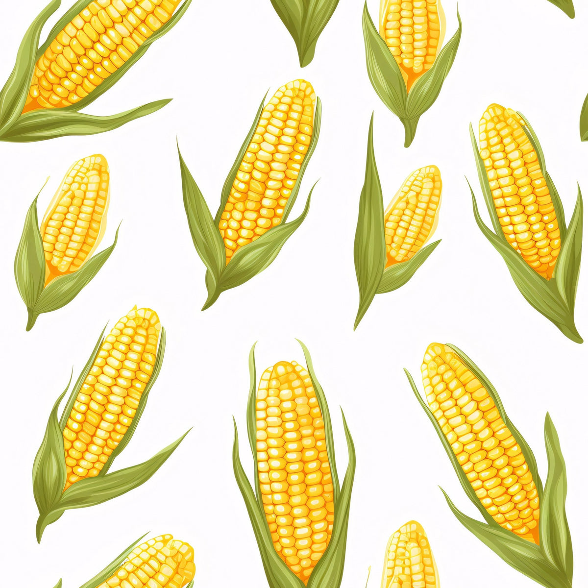 Golden Maize Pattern 31 Minky Fabric