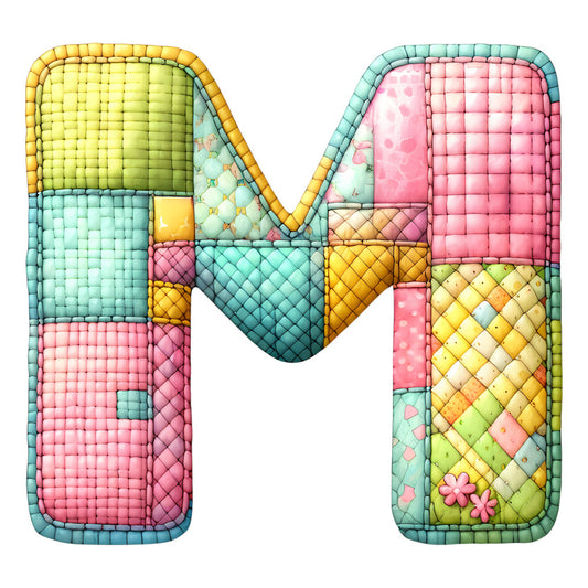 pastel yellow, soft pink, mint green, coral pink, turquoise, cream, quilted, patchwork, geometric, polka dots, floral, whimsical, playful, spring, baby quilt, cheerful, colorful, stitched texture, decorative, children's, nursery, soft colors, multi-color, charming, cottage core, rainbow pastels, cheerful prints, playful design, decorative stitching, patchwork quilt