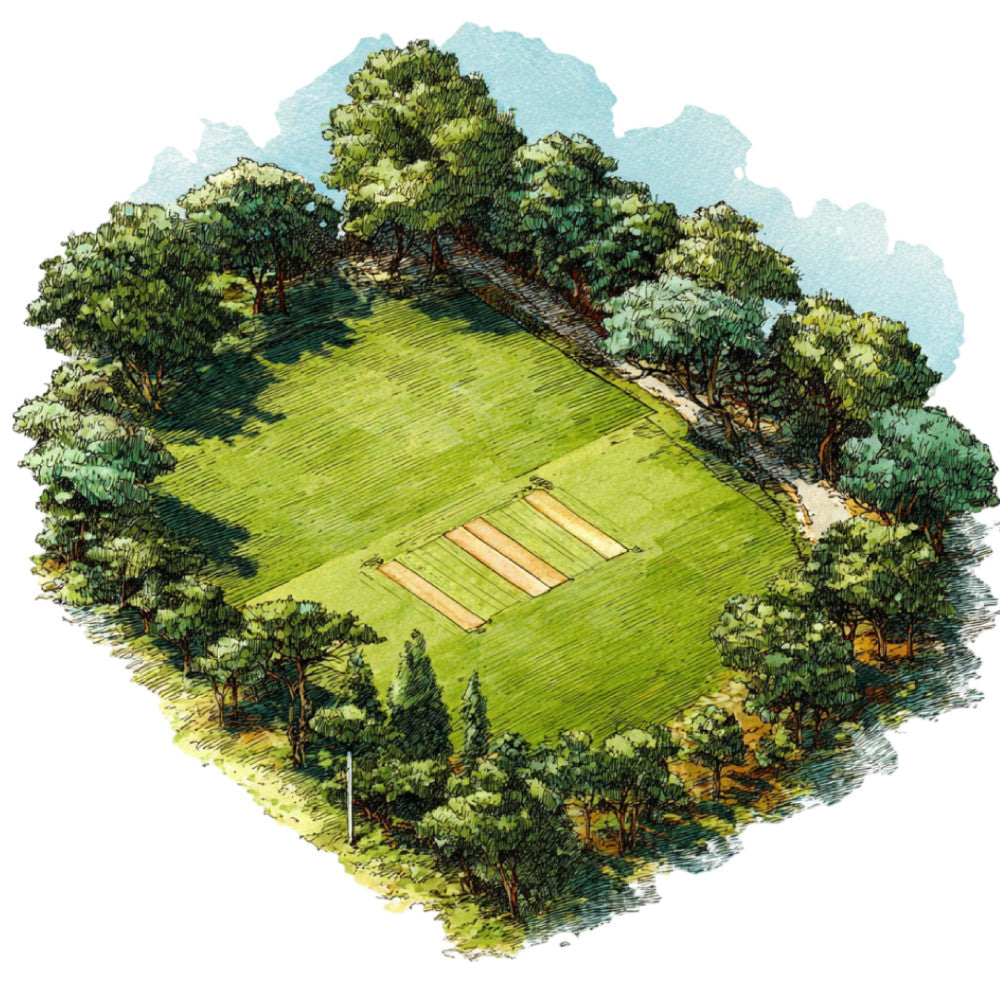 landscape, nature, pastoral, countryside, rolling hills, meadow, field, forest green, sage green, lime green, light blue, sky blue, brown, earthy tones, trees, woodland, scenic, isometric view, aerial view, farmland, rural, peaceful, tranquil, spring, summer, wall hanging, home decor, nature lovers, botanical, organic