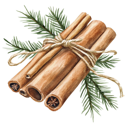 Rustic Christmas Fabric Panel 5