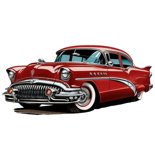 vintage cars, retro automobiles, 1950s cars, classic cars, red cars, chrome details, white wall tires, mid-century, nostalgic, americana, vintage vehicles, car enthusiast, hot rod, transport, boy themed, masculine, garage style, retro style, automotive, collectible cars, sedan, ruby red, cream white, black accents, decorative panel, wall art fabric, novelty print, transportation theme, 1950s aesthetic