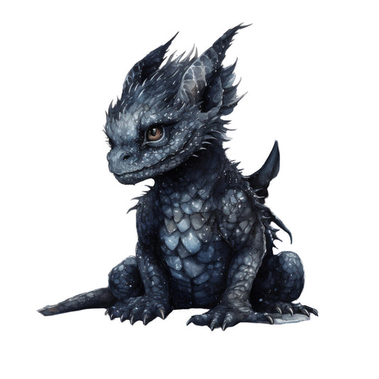 Gothic Dragons Fabric Panel 9