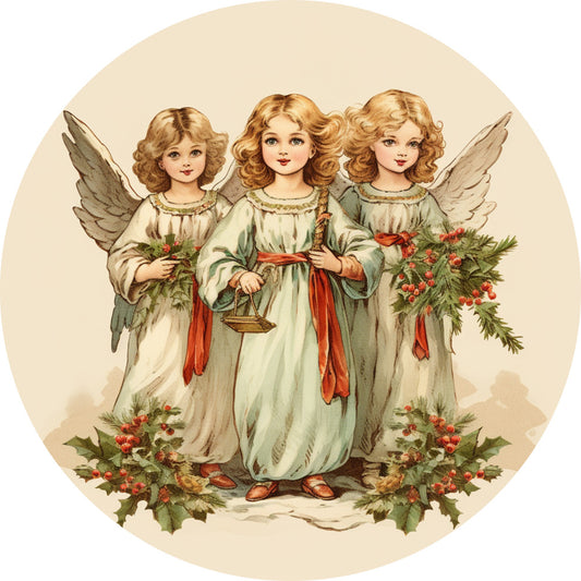 Nativity Christmas Ornaments Fabric Panel 27