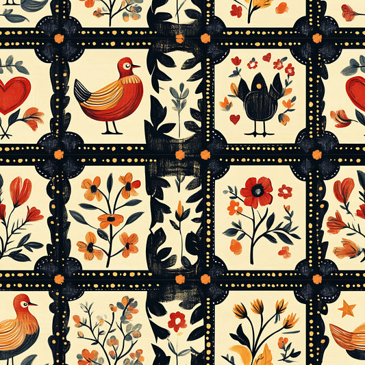 Grateful Threads Pattern 18 Quilting Cotton Fabric