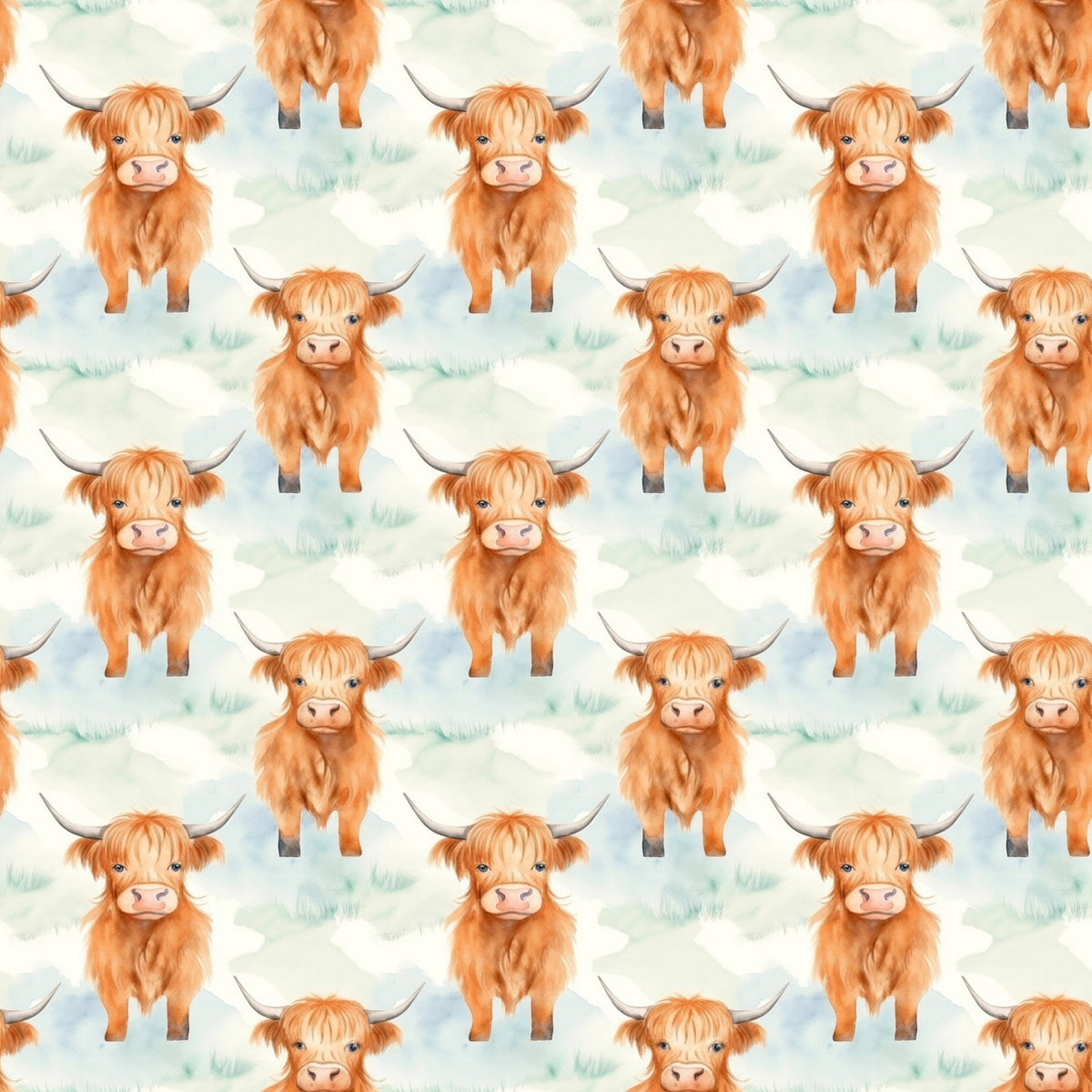 Pasture Pals Pattern 4 Minky Fabric