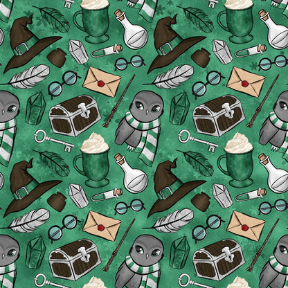 Owl Post Academy Pattern 26 Minky Fabric