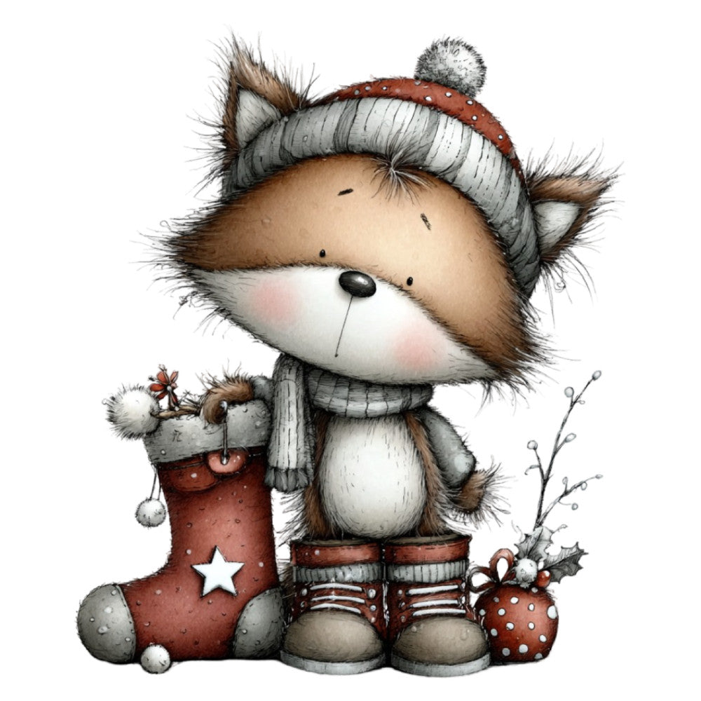 1st Whimsical Christmas Fabric Panel 150