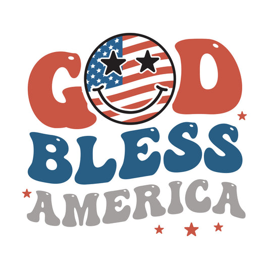 4th of July Retro Fabric Panel 14