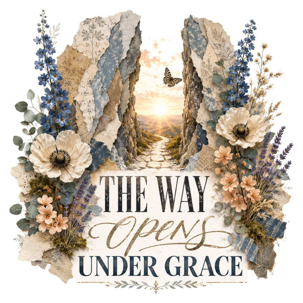 navy blue, cream, tan, beige, dusty blue, soft gold, lavender, white flowers, wildflowers, daisies, delphiniums, lavender sprigs, butterfly, botanical, floral, nature, landscape, mountain scenery, romantic, vintage, rustic, elegant, inspirational quote, scripture, spiritual, bohemian, spring, summer, peaceful, serene