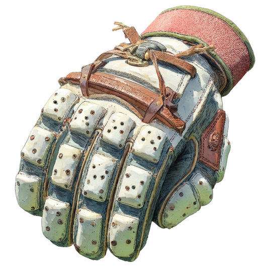 vintage gloves, steampunk, industrial, leather accents, brass studs, worn patina, cream, sage green, dusty rose, brown, nostalgic, retro, adventure, travel, exploration, antique, weathered, hand illustration, detailed artwork, whimsical, quirky, steampunk fashion, accessories, gear, victorian, alternative, unique design, artistic