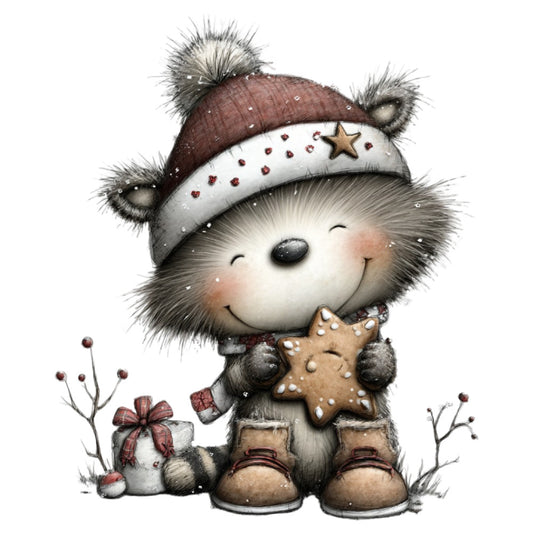 1st Whimsical Christmas Fabric Panel 134