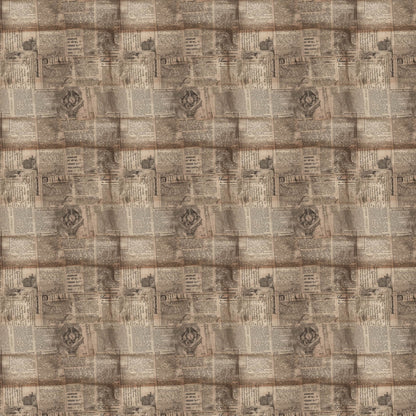Old Newspapers Pattern 7 Quilting Cotton Fabric
