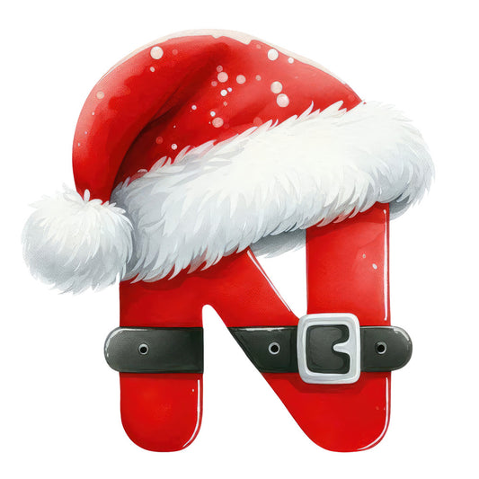 Santa Claus Alphabet Fabric Panel 31