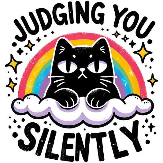 Funny Cat Lover Fabric Panel 7