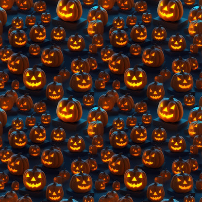 Scary Halloween Pattern 9 Quilting Cotton Fabric