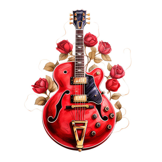 Red Rock and Roll Fabric Panel 3