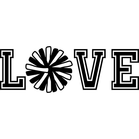 love, flower, floral, daisy, burst, black and white, monochrome, geometric, modern, contemporary, abstract, sunflower, starburst, cheerful, bold, graphic, high contrast, valentines, romance, romantic, wedding, engagement, greeting card, inspirational, typography, text-based, playful, whimsical, retro